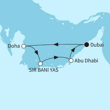 7 Nächte Zauber des Orients ab/bis Doha
