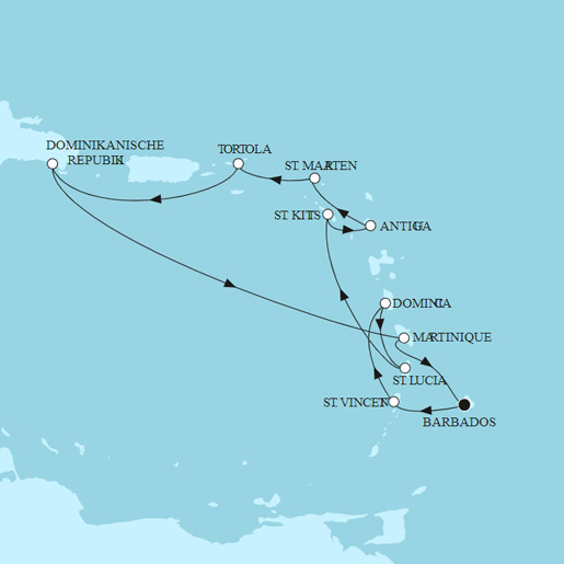 14 Nächte Karibische Inseln II