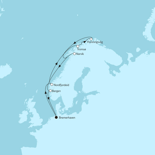 14 Nächte Norwegen mit Nordkap & Trömsö I<br>NEUE Fjorde Winter-Reisen!